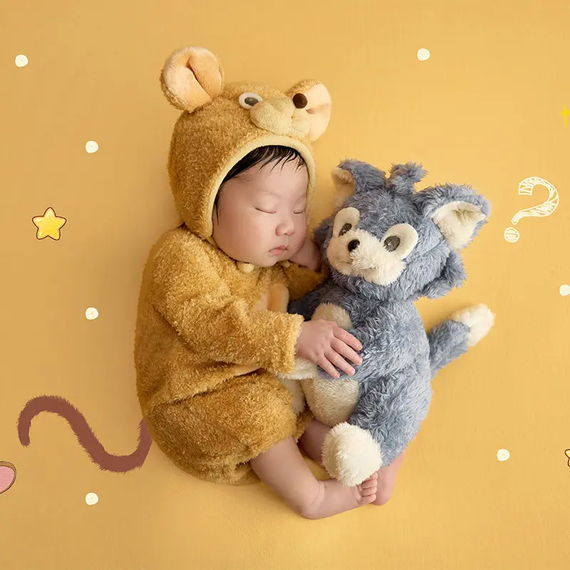 Tom and Jerry Theme Set - Newborn Photography Props - Image 2